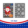 Image of Christmas Glass Adhesive Static Film Two Mixed Bags