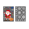 Image of Christmas Glass Adhesive Static Film Two Mixed Bags